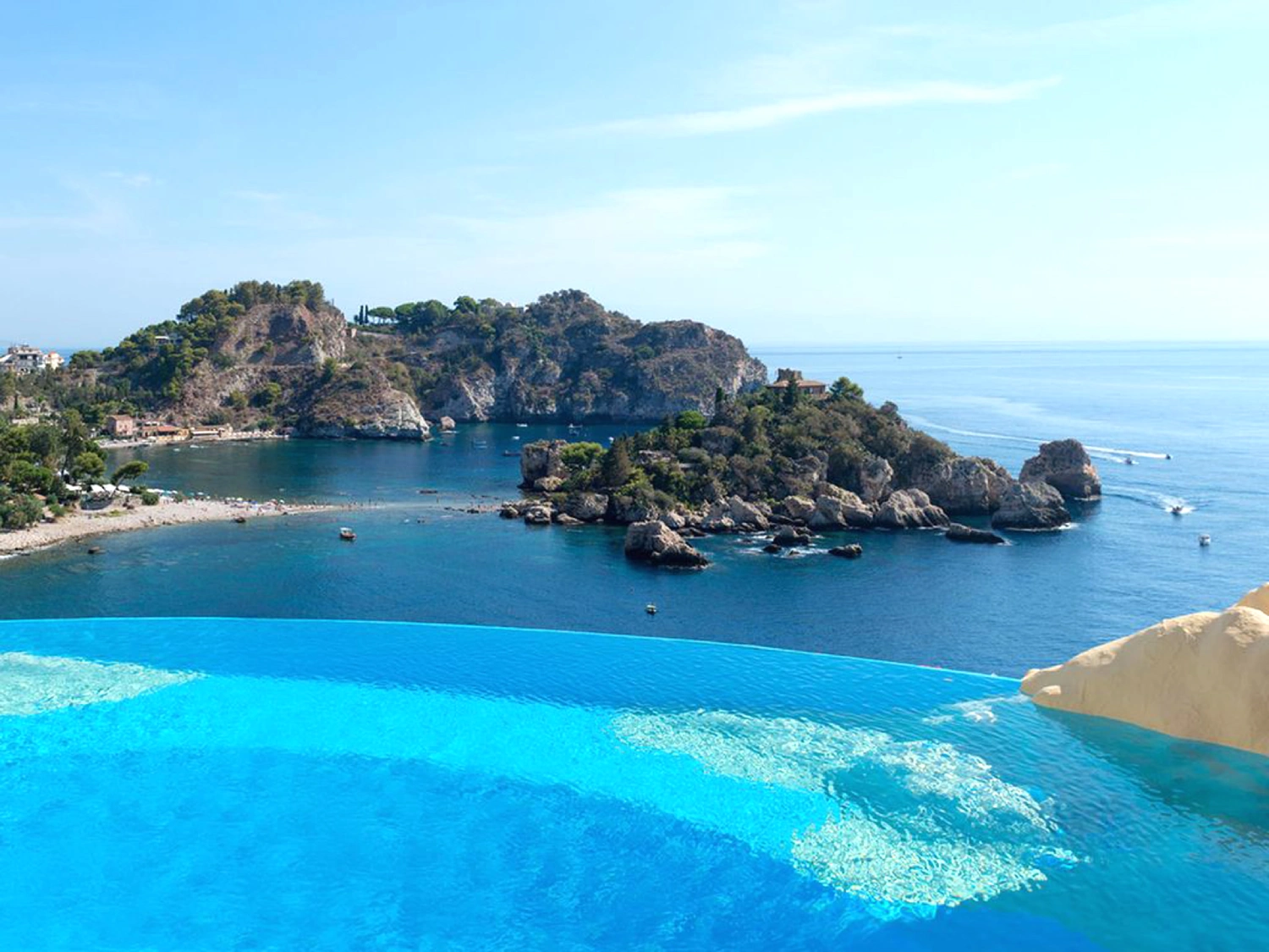 View from the pool